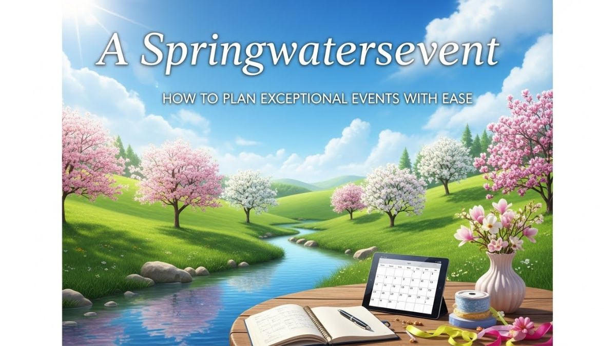 Springwaltersevent: How to Plan Exceptional Events with Ease